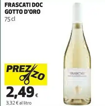 Coop Gotto d'Oro - Frascati 750 g(ml) offerta