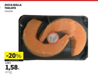 Coop Zucca Gialla Tagliata offerta