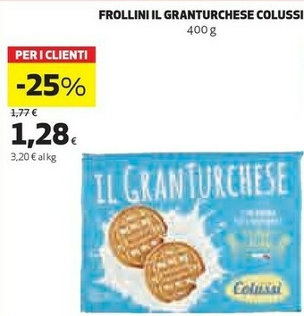 Coop Colussi Il Gran Turchese 400 G(ml) offerta
