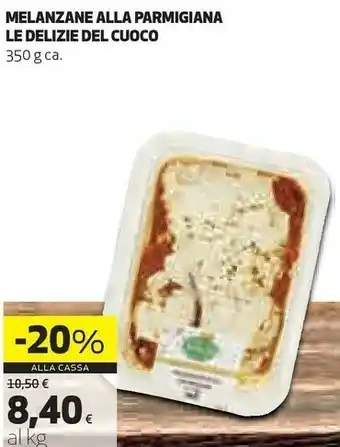 Coop Le delizie Melanzane Alla Parmigiana Del Cuoco offerta