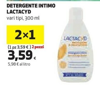 Coop Lactacyd Detergente Intimo offerta
