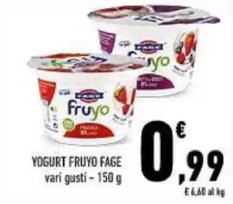 Conad YOGURT FRUYO FAGE vari gusti - 150 g offerta