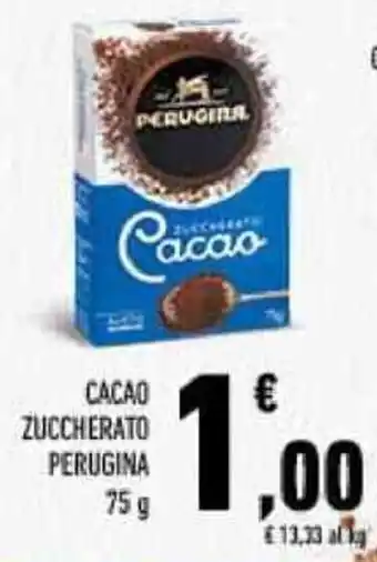 Conad CACAO AMARO PERUGINA 75 g offerta