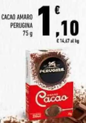 Conad CACAO AMARO PERUGINA 75 g offerta