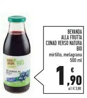 Conad Natura bio Bevanda Alla Frutta offerta