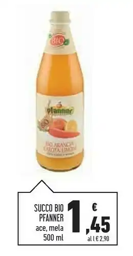Conad Pfanner Succo Di Carote Con Miele Bio offerta