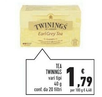 Conad Twinings Tea offerta