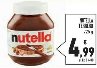 Conad Ferrero Ferrero - Nutella offerta