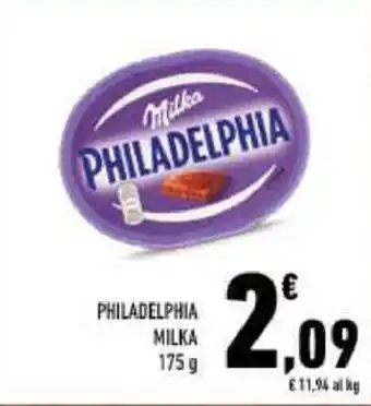 Conad PHILADELPHIA MILKA 175 g offerta