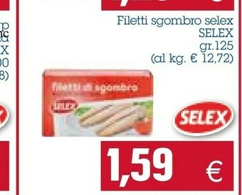 Emi Supermercati Selex Filetti di sgombro offerta