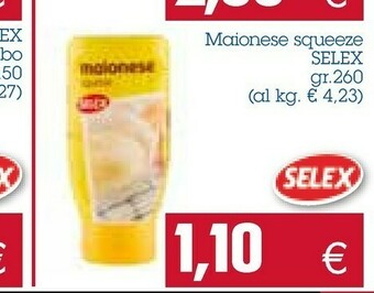 Emi Supermercati Selex Maionese offerta