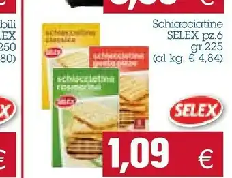 Emi Supermercati Selex Snack offerta