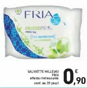 Spazio Conad Fria Salviette Milleusi 20 pezzi offerta