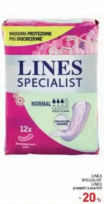 Spazio Conad -20% Lines Linea Specialist offerta