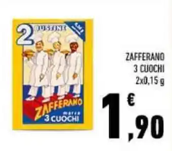 ZAFFERANO 3 CUOCHI 2x0,15 g