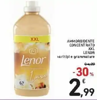 Spazio Conad Lenor XXL Ammorbidente Concentrato offerta