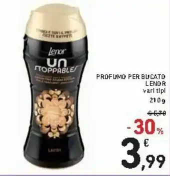 Spazio Conad Lenor Profumo per Bucato 210g offerta