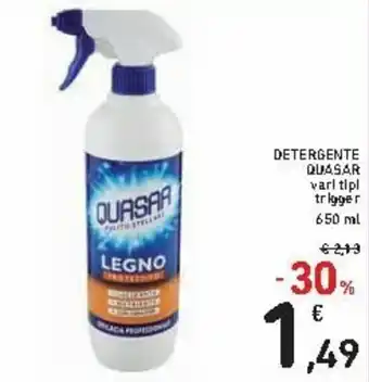 Spazio Conad Quasar Detergente 650ml offerta