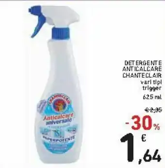 Spazio Conad Chanteclair Detersivo Anticalcare 625ml offerta