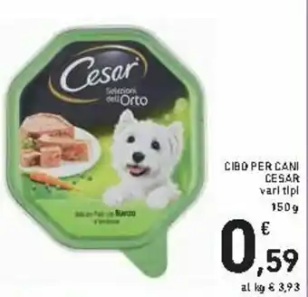 Spazio Conad Cesar Cibo per Cani 150g offerta