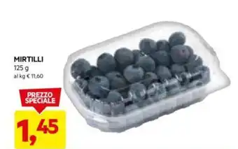 DPiù MIRTILLI 125 g offerta