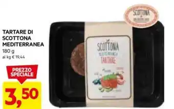 DPiù TARTARE DI SCOTTONA MEDITERRANEA 180 g offerta