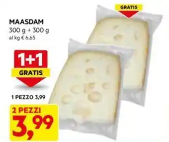 DPiù MAASDAM 300 g + 300 g offerta