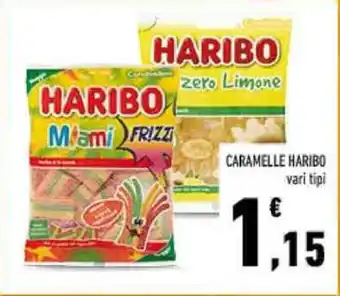 Conad CARAMELLE HARIBO vari tipi offerta