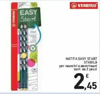 Spazio Conad Stabilo Matit A Easy Start 2 pezzi offerta