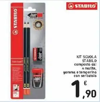 Spazio Conad Stabilo Kit Scuola offerta