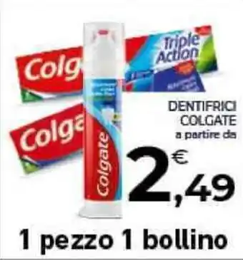 Conad DENTIFRICI COLGATE offerta
