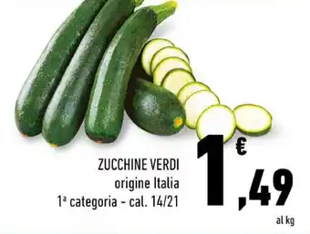 Conad ZUCCHINE VERDI offerta