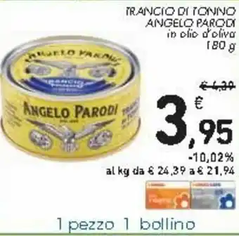 Spazio Conad Angelo Parodi Trancio di Tonno 180g offerta