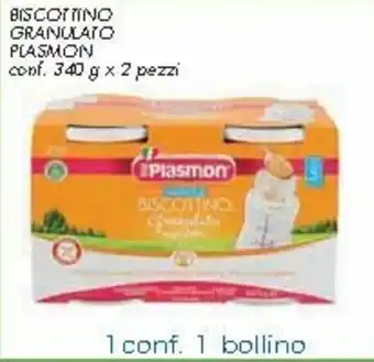 Spazio Conad Plasmon Biscottino Granulato 340g x 2 pezzi offerta