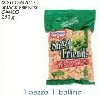 Spazio Conad Cameo Misto Salato Snack Friends 250g offerta
