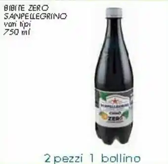 Spazio Conad Sanpellegrino Bibite Zero 750ml offerta
