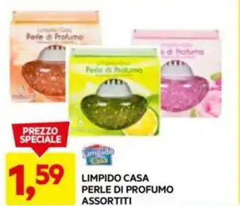 DPiù LIMPIDO CASA PERLE DI PROFUMO ASSORTITI offerta