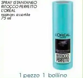 Spazio Conad L'Oréal Spray Istantaneo Ritocco Perfetto 75ml offerta