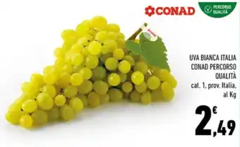 Conad Margherita UVA BIANCA ITALIA CONAD PERCORSO QUALITÀ offerta
