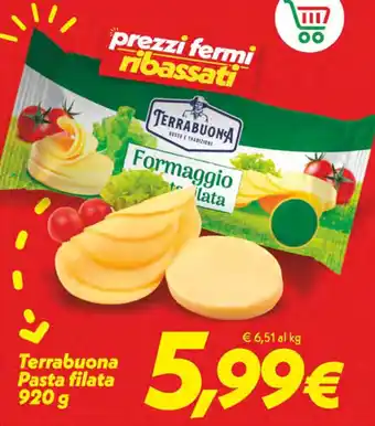 Iper Super Conveniente Terrabuona Pasta filata 920 g offerta
