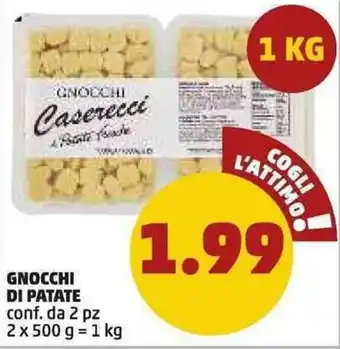PENNY Gnocchi di Patate 2pz 500g offerta