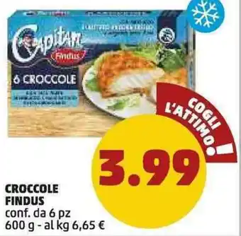 PENNY Findus Croccole 6pz 600g offerta