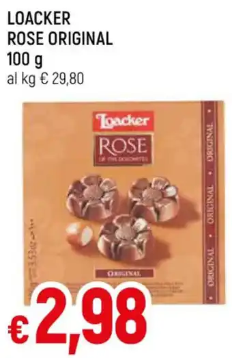 Galassia LOACKER ROSE ORIGINAL 100 g offerta