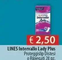 Acqua & Sapone Lines Intervallo Lady Plus Proteggislip Distesi offerta