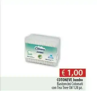 Acqua & Sapone Cotoneve Jumbo Bastoncini Cotonati Con Tea Tree Oil offerta