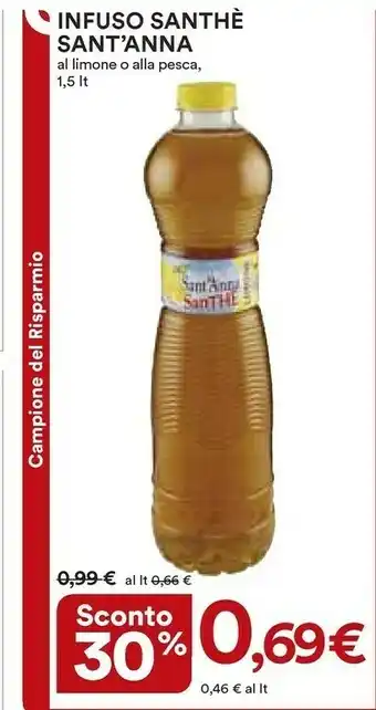 Coop Sant'anna Sant'Anna - SanThè al Limone 1500 g(ml) offerta