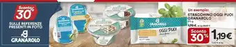 Coop Granarolo Stracchino Oggi Puoi 170 G(ml) offerta