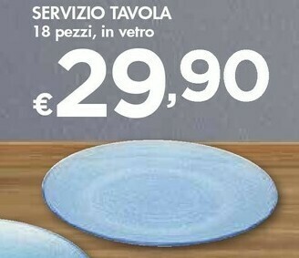 Bennet Servizio Tavola 18 Pezzi offerta