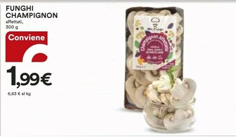 Coop Funghi Champignon offerta