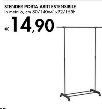 Bennet Stender Porta Abiti Estensibile offerta